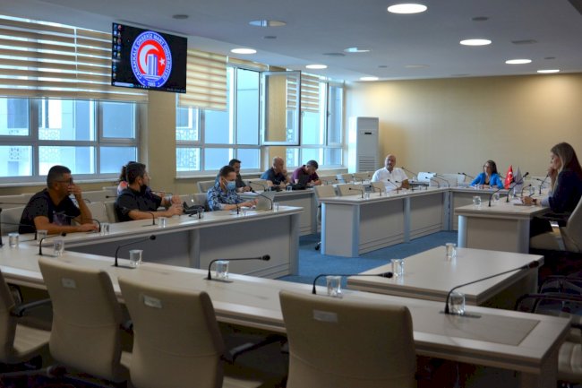 Komisyon üyeleri toplandı