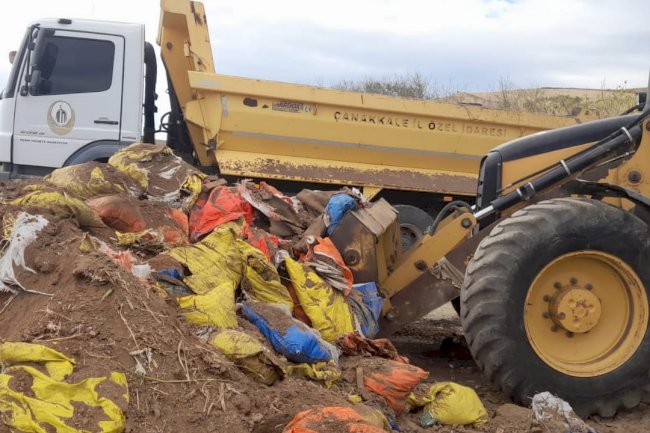 Haberimizin ardından atıklar toplandı 