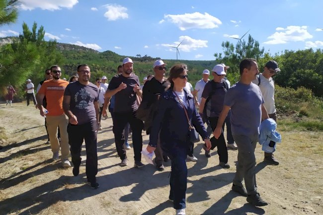 Doğa Yürüyüşü’nde buluştular 