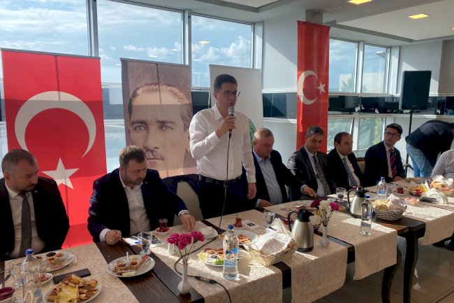 MUHTARLARA EZİNE OSB BRİFİNGİ 