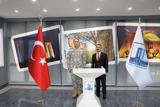 Tuğgeneral Galip’ten nezaket ziyareti 