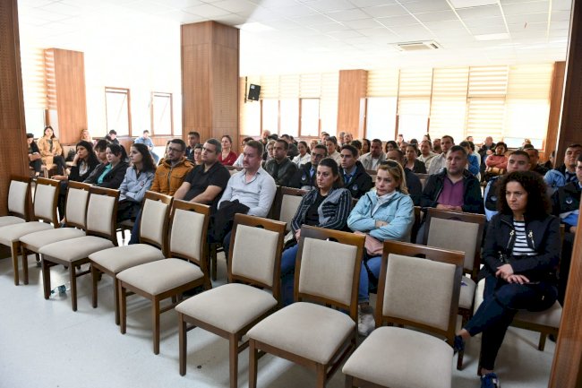 Belediye personeline afet eğitimi  