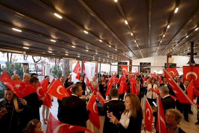 Subay Orduevinde Cumhuriyet Bayramı kabul töreni