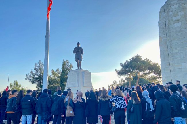Gençler, Atatürk’ü Conkbayırı’nda andı 