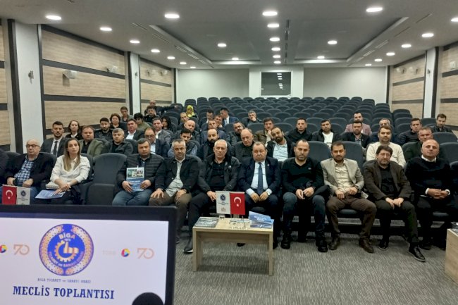 BİGA TSO’DA YENİ DÖNEM  İLK MECLİS TOPLANTISI YAPILDI