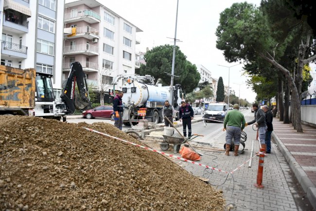 Belediyeden altyapı çalışması (07.12.2022)