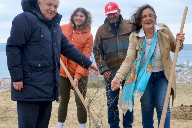 Fidanlar toprakla buluştu