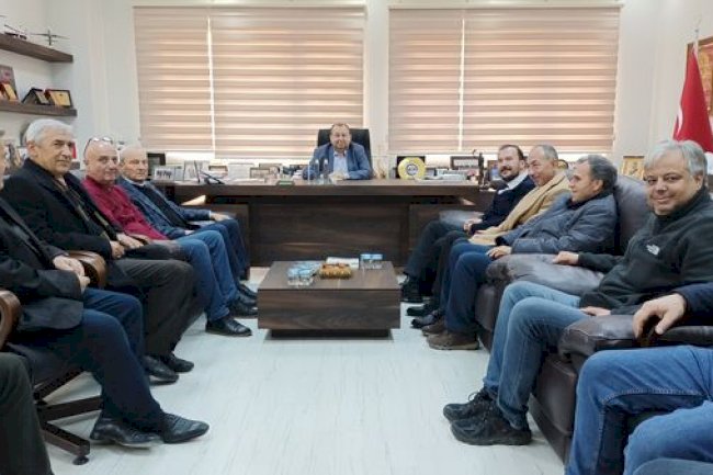İYİ Parti’den Biga TSO’ya ziyaret