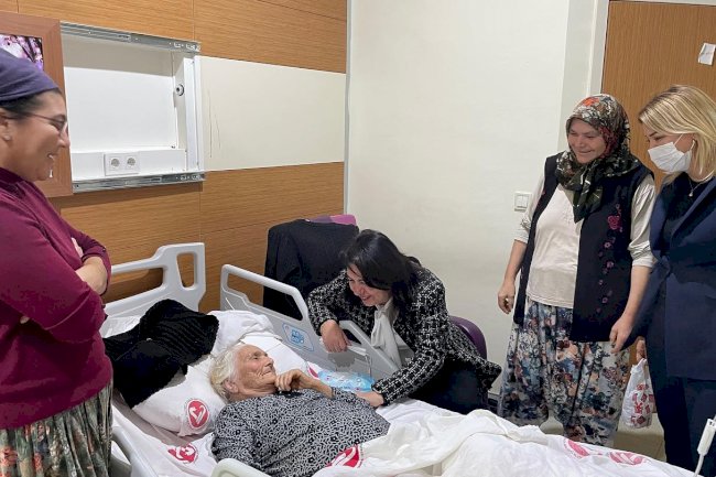 İskenderoğlu’ndan ‘geçmiş olsun’ ziyareti