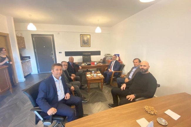 VALİ AKTAŞ, MÜTEAHHİTLERLE GÖRÜŞTÜ