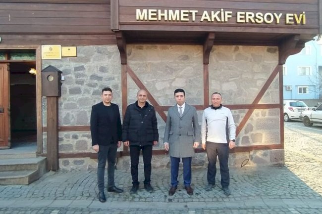 Mehmet Akif Ersoy Evi’ni incelediler