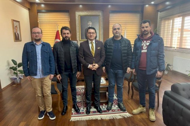 Yenicespor Kulübünden Kaymakam Göktaş’a Ziyaret