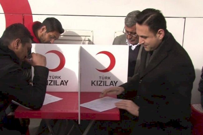 Ak Parti Teşkilatı’ndan kan bağışına destek