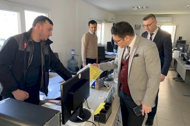 Göktaş’tan bir dizi ziyaret