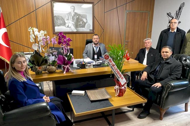 Turhan’dan Alpay’a tebrik ziyareti