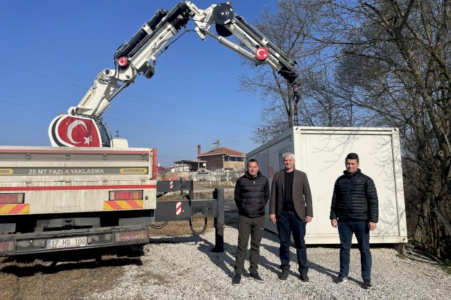 Terzialan’dan konteynır desteği
