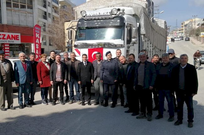 Ayvacık’ta yardım seferberliği