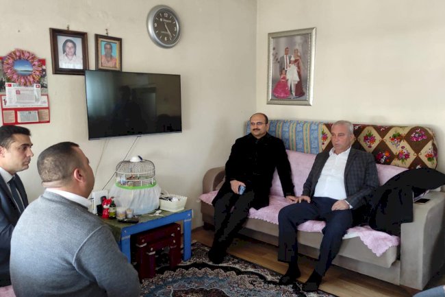 Kaymakam Abacı’dan geçmiş olsun ziyareti