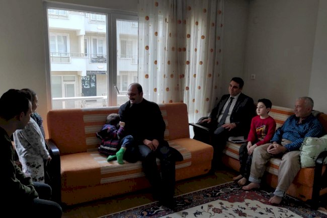 Kaymakam Abacı ailelerle buluşuyor