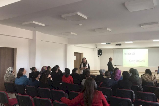 “İpek Böceği Kozası" Konulu Seminer Düzenledi