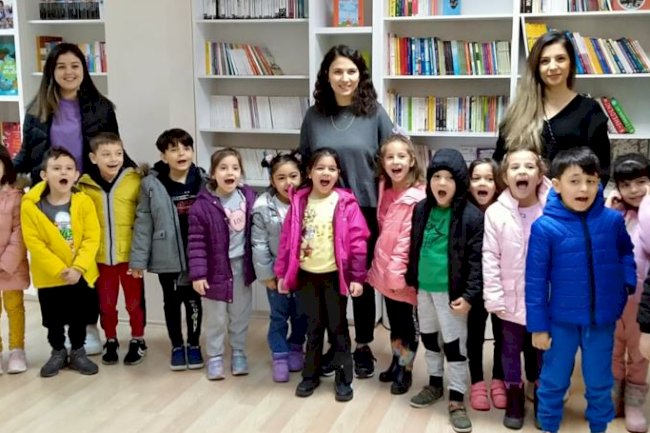 Çocuklar Kütüphane Haftasın’da Hem Eğlendi Hem Öğrendi