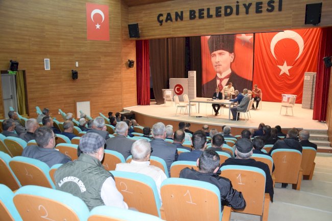 Çan’da Köylere Hizmet Götürme Birliği Seçimi Yapıldı