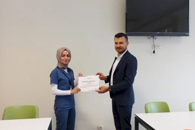 Yenice Devlet Hastanesi’nden Sağlıkçılara Teşekkür Belgesi