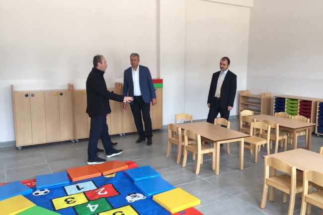 Kaymakam Dolu Okul Binasını İnceledi
