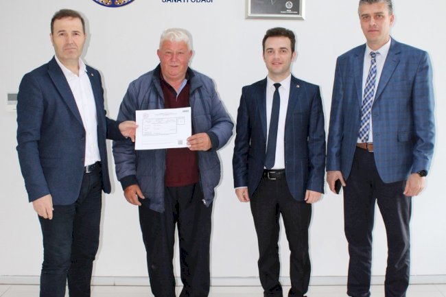 Biga TSO’da ‘K Belgesi’ Hizmeti Verilmeye Başlandı