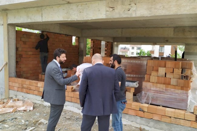 Baştürk Sağlık Yatırımlarını İnceledi