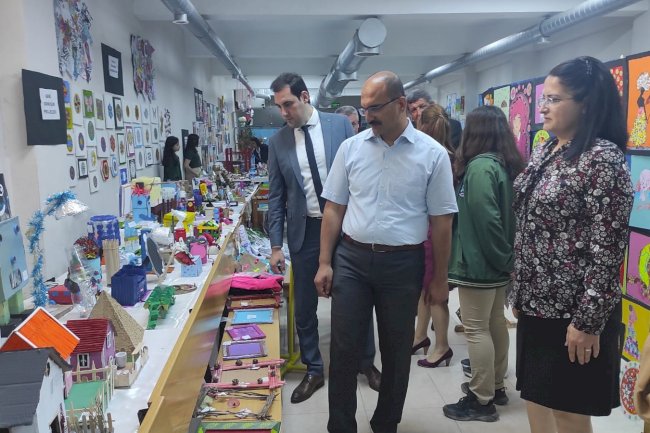 Eserler görücüye çıktı