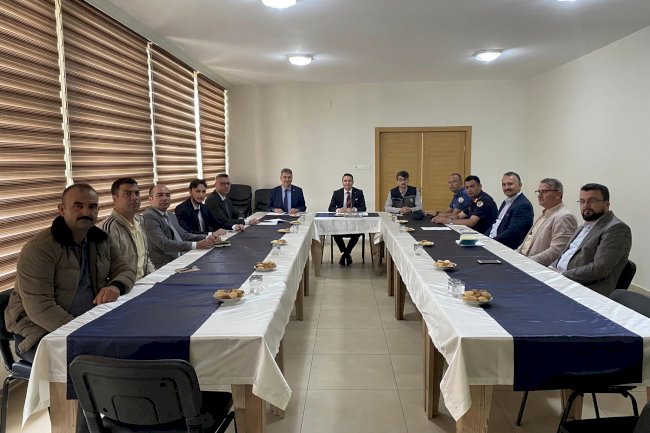 Orman Yangınları Mücadele Toplantısı Yapıldı