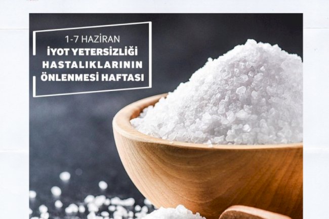 “İyotlu tuz, günlük iyot ihtiyacının karşılanmasına yardımcı olur”