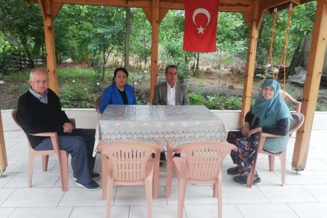 Gürdal Şehit Ailesini Ziyaret Etti