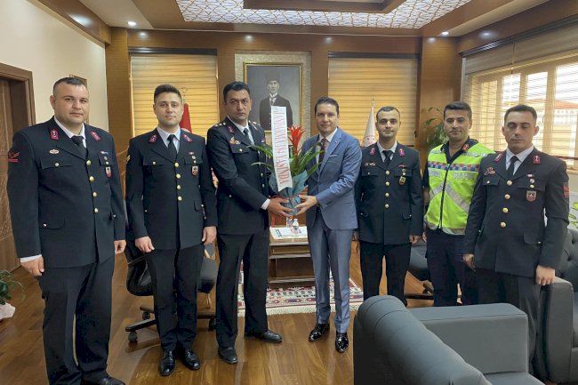 Kaymakam Göktaş, Jandarma Personelini Ağırladı