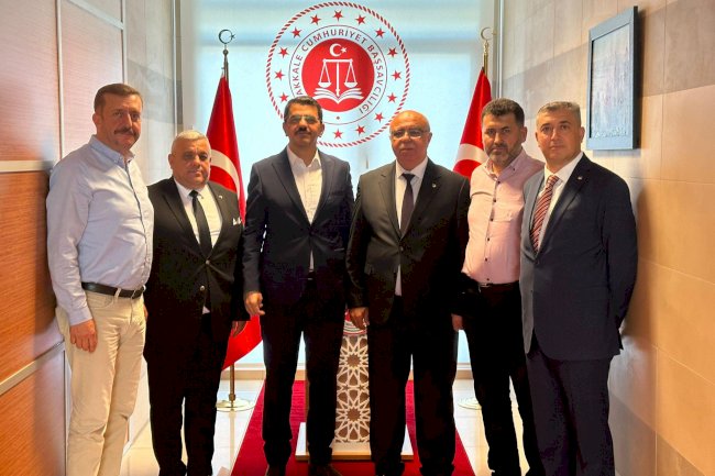 ÇTB’den Cumhuriyet Başsavcısı’nı Ziyaret Etti