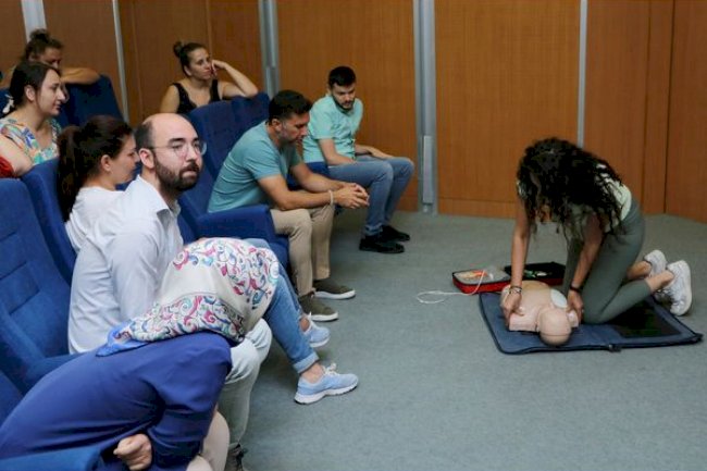 Çanakkale Barosu’nda ilk yardım eğitimi tamamlandı