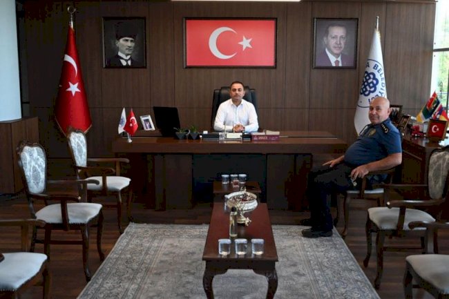 Bülent Erdoğan emniyet müdürüne görevinde başarılar diledi