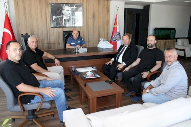 Biga TSO heyeti Akpınar’ı ziyaret etti