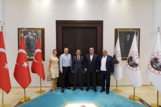 ÇTB Heyeti Kırklareli Valisini ziyaret etti