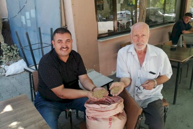 Tarım ilacı kullanmayan üreticiye ziyaret