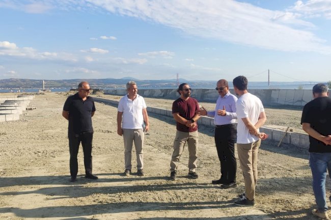 Gelibolu Feribot Terminal çalışmaları sürüyor