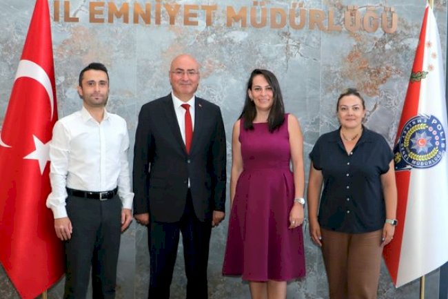 Keskin ve Yönetimi protokol ziyaretlerinde bulundu
