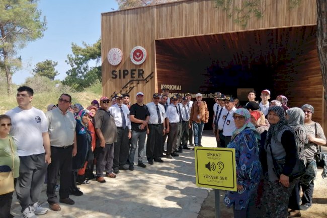 Gaziler ve Ailelerine Çanakkale gezisi düzenlendi