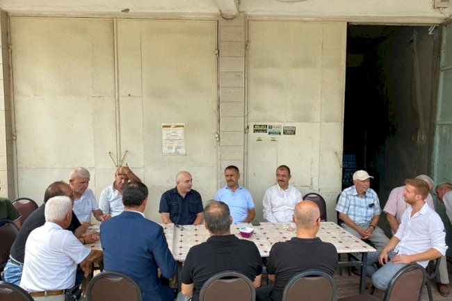 Aktaş hatim cemiyetine katıldı