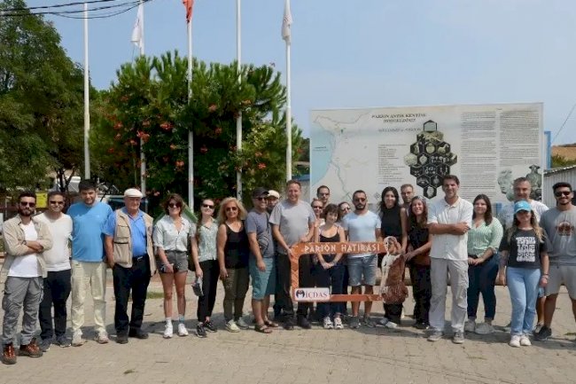 Parion Antik Kenti’nde eğitim gezisi gerçekleştirildi