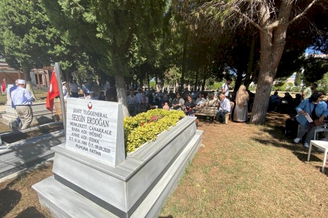 Şehit Tuğgeneral Sezgin Erdoğan anıldı