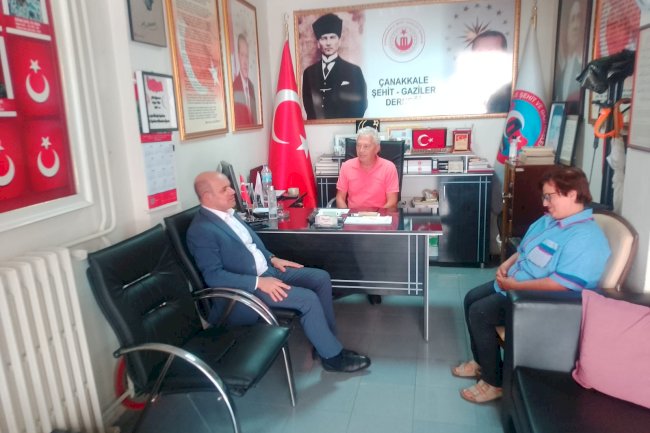 Kaymakam Nebioğlu’nda anlamlı ziyaret