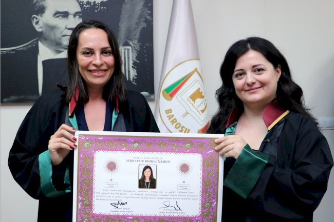 Baro’da ruhsat töreni yapıldı