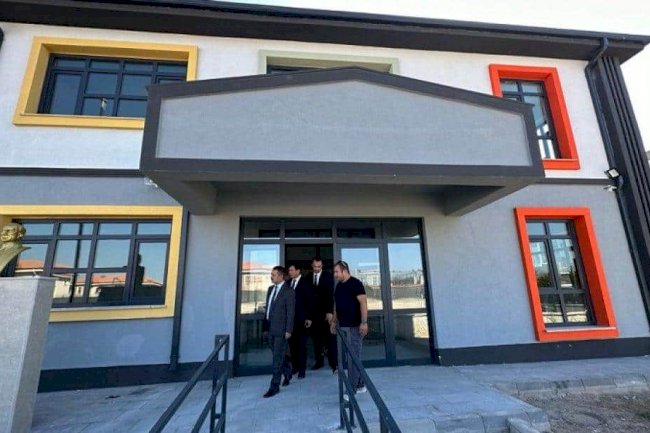 Aktaş eğitim kurumlarını inceledi